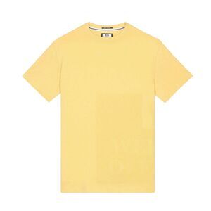 Weekend Offender Mens Ryan Large Prison Print T-Shirt / Yellow
